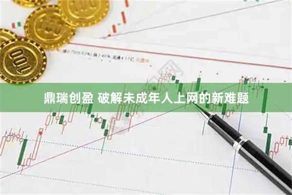鼎瑞创盈 破解未成年人上网的新难题